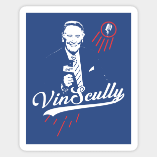 Vin Scully Legend Thank You For The Memories Sticker